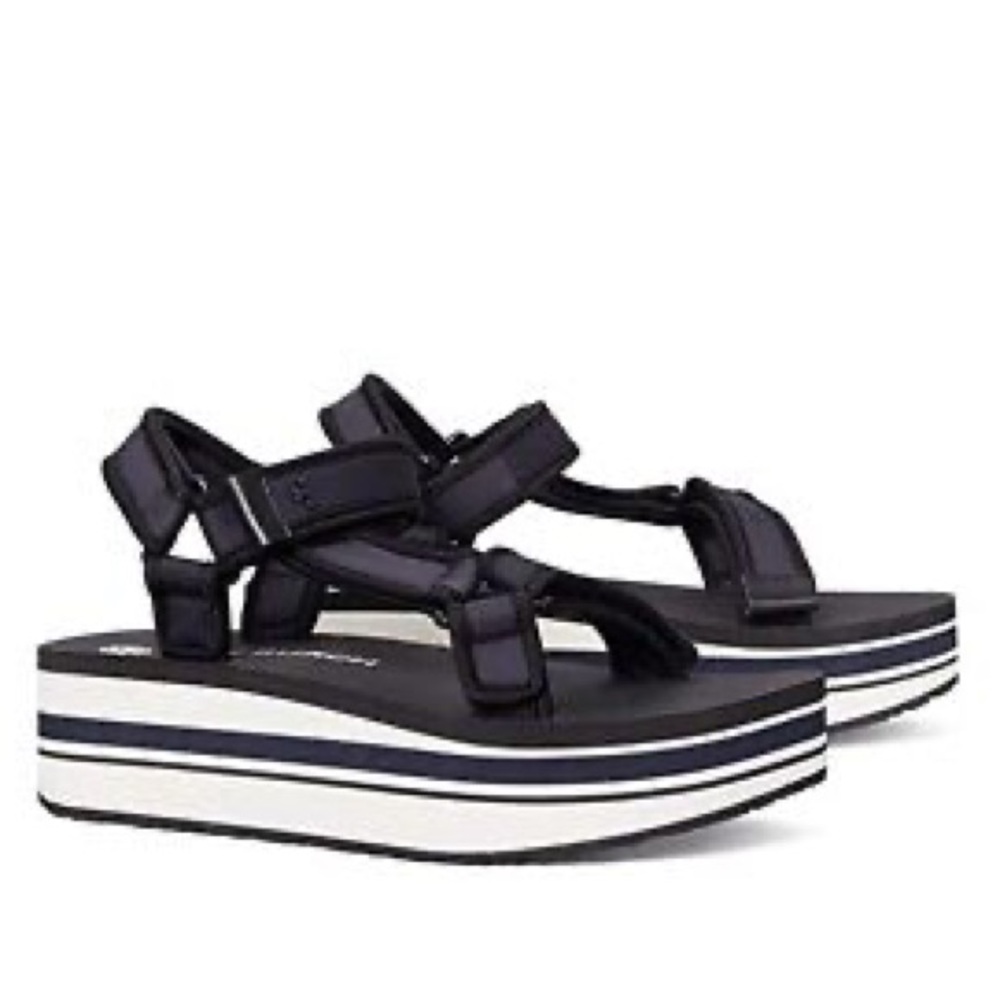 Tory Burch Platform Strappy Sandals | Size 7.5